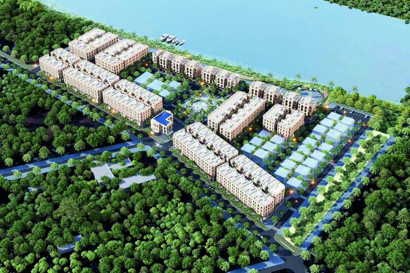 Nhà ở thấp tầng khu Tháp Vàng – Gia Lâm