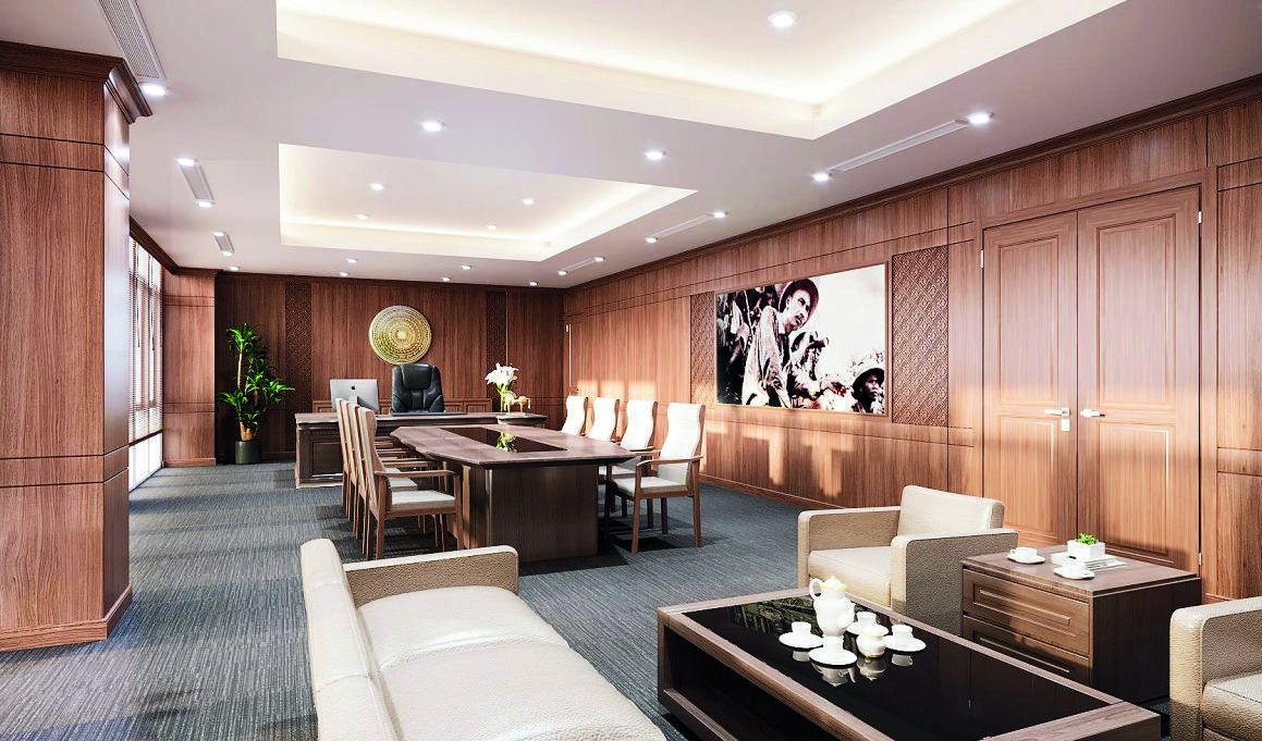 Trụ sở HĐND – UBND tỉnh Cao Bằng (Phần nội thất)