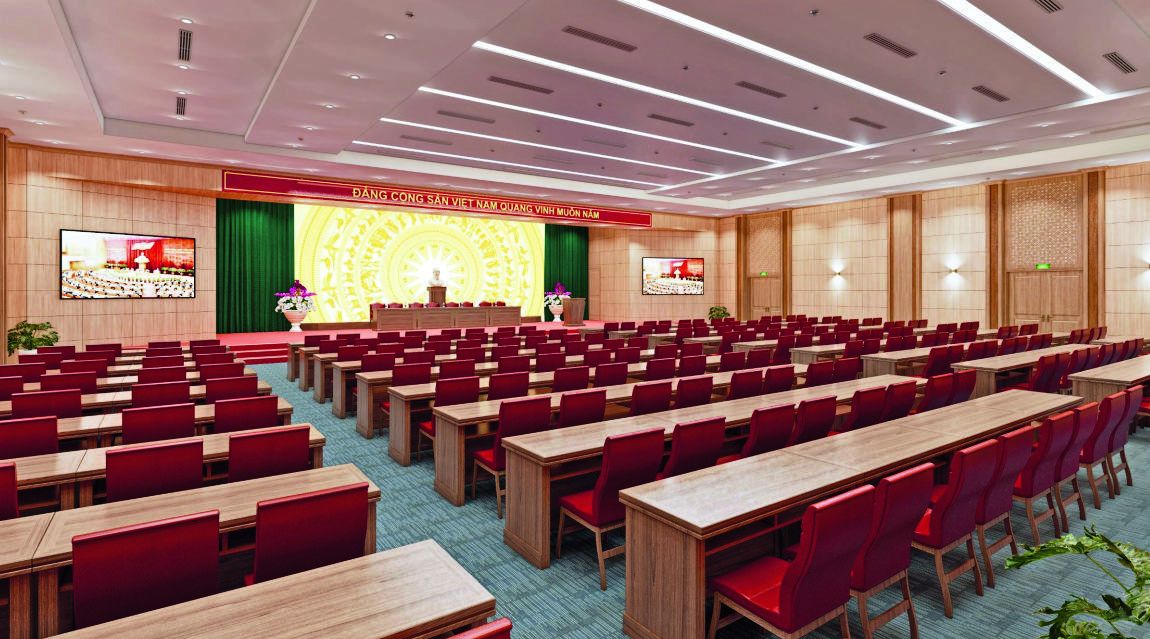 Trụ sở HĐND – UBND tỉnh Cao Bằng (Phần nội thất)